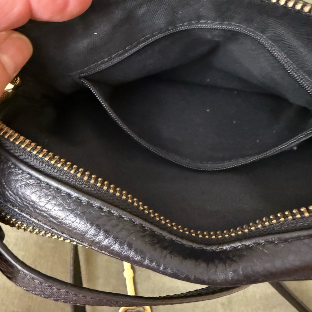 Fossil piper Toaster Leather Crossbody Bag built in card holder with key fob OSP - Picture 6 of 15